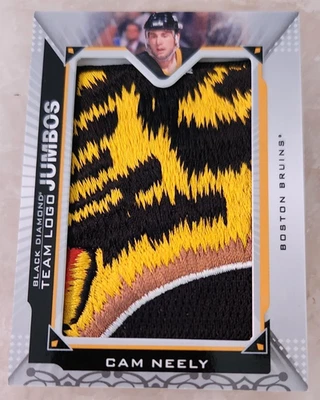 2015-16 Upper Deck Black Diamond CAM NEELY Team Jumbos 5-Color Logo SP TLBB-CN * - Image 1 of 4
