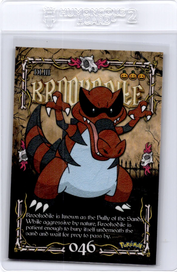Krookodile Peruvian Halloween Pokemon card - Image 1 of 1
