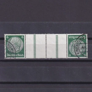 GERMANY 1935, Mi# KZ22, CV €25, Definitive combination from booklet, Used - Picture 1 of 2