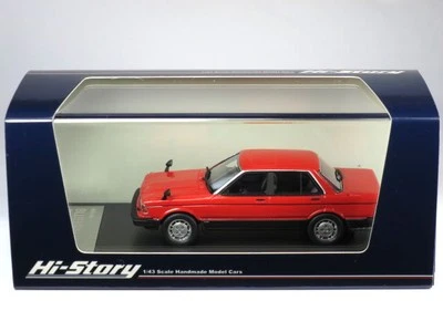 High Story 1/43 Nissan Bluebird 4 porte berlina Turbo Sss-S 1983 rosso Ii Hs4... - Immagine 1 di 3
