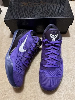 Nike Kobe 9 Elite Low Protro Moonwalker púrpura uva IM0465-500 para hombre talla 10,5” Foto 1 de 4