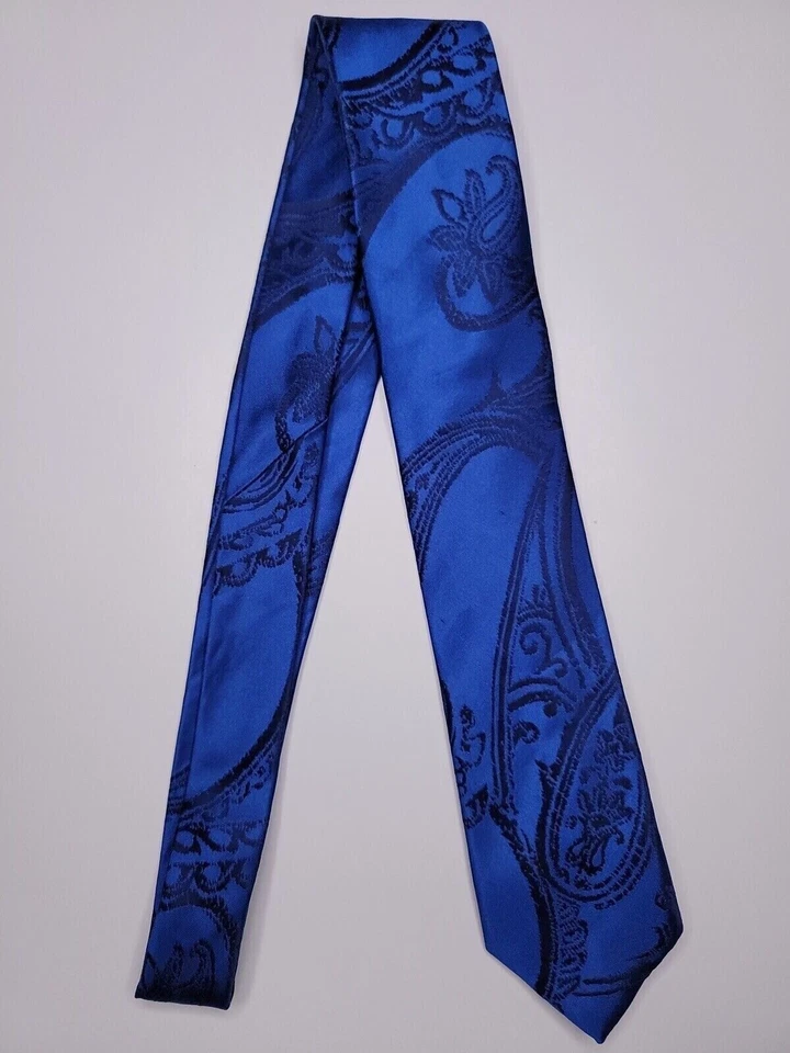 Corbata formal Sean John para hombre 58"Lx2,75"W corbata de cuello azul Foto 1 de 4