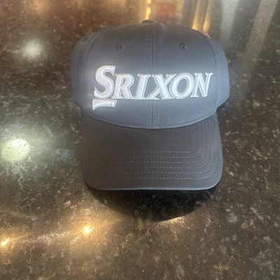 Gorra Srixon Golf Bordada SnapBack Negra Pro Tour Ajustable Foto 1 de 4