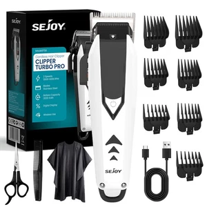 Hair Clippers for Men's Professional Cordless Barber Clippers for Hair Cutting - Picture 1 of 20
