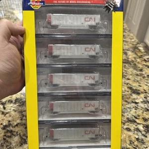 Athearn N Scale Canadian National BethGon Coalporter 5 Pack ATH24985 - Picture 1 of 2