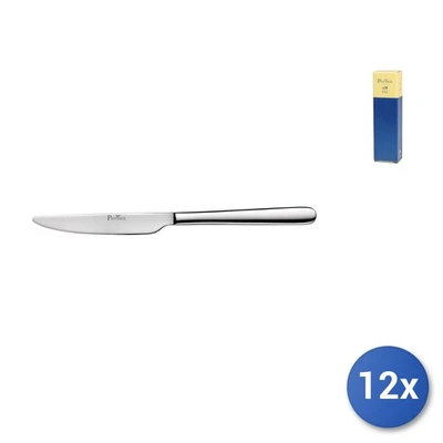 12x Coltelli Sky Da Frutta In Acciaio Inox, Argento - Immagine 1 di 4