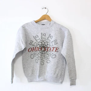 Vintage Kids The Ohio State University OSU Buckeyes Sweatshirt Large - Picture 1 of 4