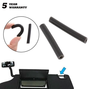 Pair Black Sun Visor Repair Kit LH & RH Sun Visor For 07-17 Jeep Wrangler JK JKU - Foto 1 di 12