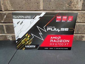 SAPPHIRE AMD Radeon RX 6700XT 12GB GDDR6 PCIE 4.0 Graphics Card