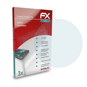 atFoliX 3x Ochraniacz ekranu do podstawowej folii ochronnej Swatch przezroczysta i elastyczna - Zdjęcie 1 z 8