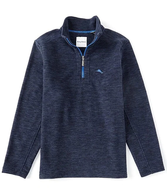 Tommy Bahama Big & Tall Cloud Peak Half-Zip Fleecepullover [3XLB] - Bild 1 von 1