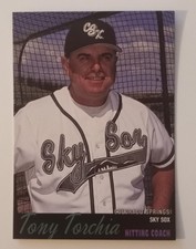 1996 Colorado Springs Sky Sox Tony Torchia #30 Coach 