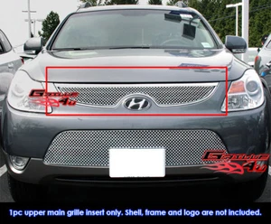 Fits 2006-2011 Hyundai Veracruz Upper Stainless Chrome Mesh Grille Grill Insert - Picture 1 of 2