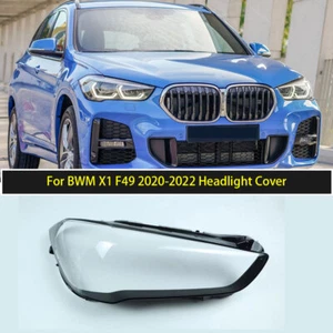 Copertura obiettivo faro anteriore destro per BMW X1 F49 2020 2021 2022 vetro trasparente - Foto 1 di 1