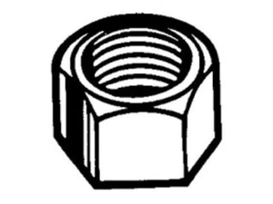Connecting Rod Nut For 1965-1977 Ford Custom 500 1966 1967 1968 1969 JS182CG - Picture 1 of 1