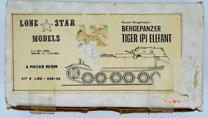 Lone Star Models Bergepanzer Tiger P Elefant Resin 1:35 Conversion Model Kit - Picture 1 of 3