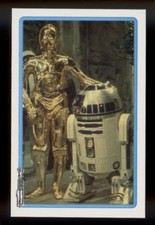 C3PO R2D2 Star Wars 1996 Skybox Panini Stickers #28