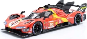 2023 Ferrari 499P 3.0L Turbo #51 Winner Le Mans in 1:18 scale by Bburago - Picture 1 of 2