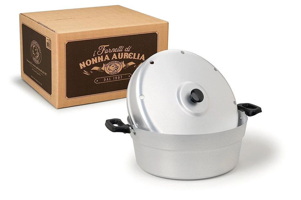 BALDASSARRE AGNELLI FORNO 26 DI NONNA AURELIA FORNETTO VERSILIA ALLUMINIO 26 CM - Immagine 1 di 3