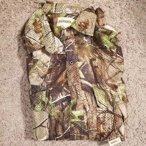 Gander Mountain Real Tree Scent Core Camo Long Sleeve Breathable Poly XL - Picture 1 of 6