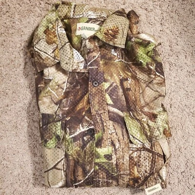 Gander Mountain Real Tree Scent Core Camo Long Sleeve Breathable Poly XL - Image 1 of 4