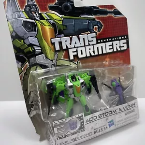 Transformers Generations ACID STORM & VENIN 30th Series 2 #009 Legends 2014 NEW - Picture 1 of 11