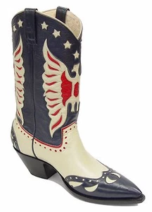 Rancho Loco Roy Rogers Classic Cowboy Boots Men's Size 12D - Picture 1 of 1
