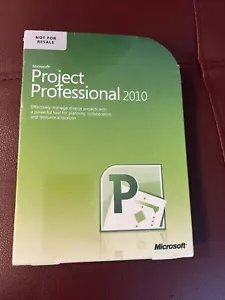 Microsoft Project Professional 2010, NFR DVD New - Sealed Box - Picture 1 of 3