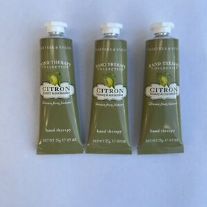 Crabtree & Evelyn Citron Honey & Coriander Hand Therapy Collection 25g X 3 Units