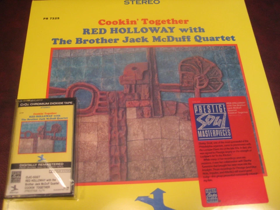 Red Holloway Cookin' Together Vinyl LP Id28a