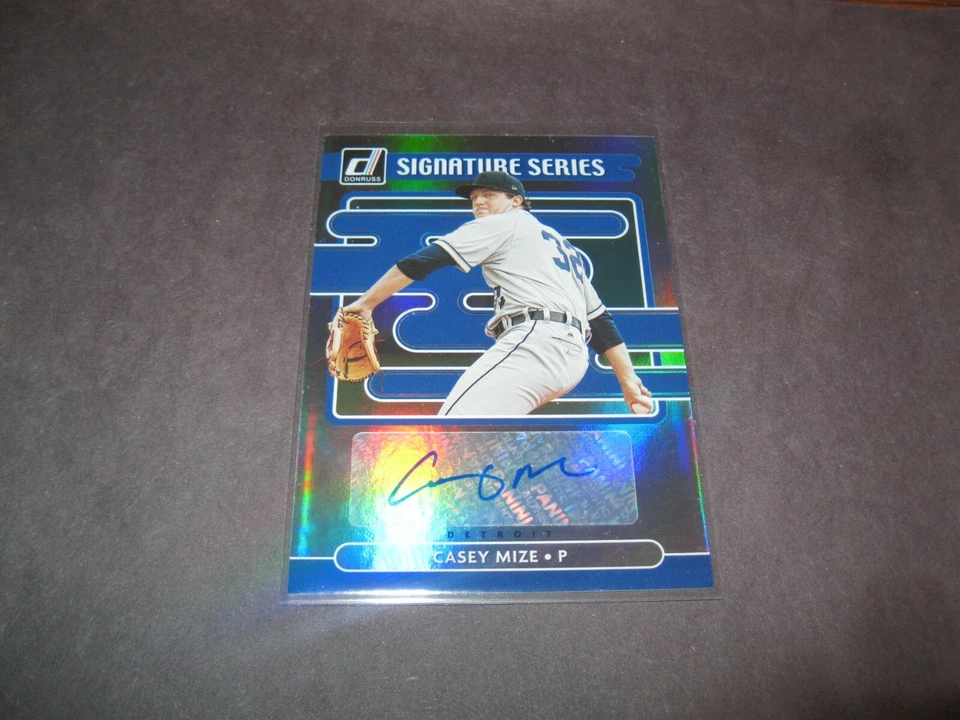 2021 Donruss Signature Series #1 Casey Mize - Image 1 of 2