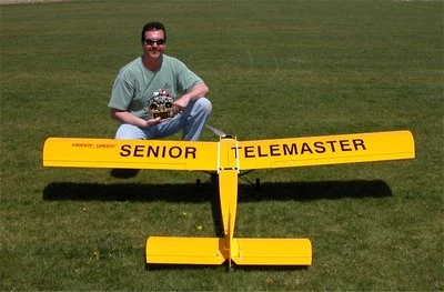 Senior Telemaster  RC  96 inch Trainer AIrplane Printed Plans & Templates   - Image 1 of 3