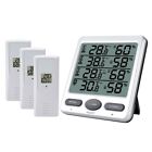 Sleek Design Wireless Electronic Thermometer for Indoor and Outdoor Use