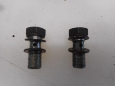 Land Rover Discovery II 2000 pinza de freno delantera juego de pernos banjo Foto 1 de 4