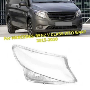 Cubierta de lente de faro lateral derecho del conductor 1 pieza para MERCEDES-BENZ VITO W447 2015-2020 - Imagen 1 de 10