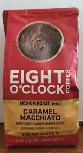 Café molido tostado medio a las ocho en punto ""Caramel Macchiato"" 11 oz vencimiento 12/23 - Imagen 1 de 5