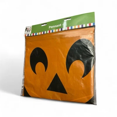 Guirnalda colgante banderines de plástico gigante de Halloween de 28" H de 24 pies de largo #986 Foto 1 de 2