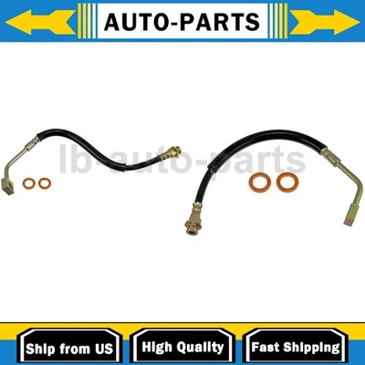 Manguera de freno delantera Dorman 2 piezas para Jeep CJ7 4,2 L 1982-1986 Jeep CJ7 4,6 L 1982-1986 Foto 1 de 4