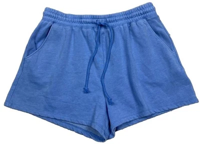 NUEVO CON ETIQUETAS AERO AEROPOSTALE Pantalones Cortos holgados de tiro alto polar para mujer Talla grande Azul Nuevos Foto 1 de 4
