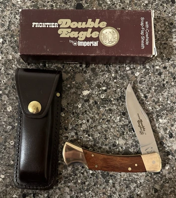 Cuchillo Frontier 4815 U Imperial Doble Águila Hoja Única Plegable Bloqueo NUEVO Foto 1 de 4