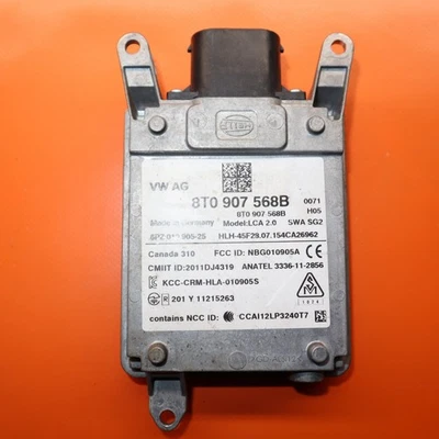 AUDI A5 BLIND SPOT RADAR LANE CHANGE A4 Q5 2013 2014 2015 2016 8T0 907 568 B OEM - Image 1 of 4