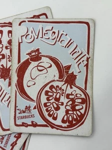 Starbucks Summer ‘06 Pomegranate Playing Cards Apollo Brand - Ephemera - Bild 1 von 6