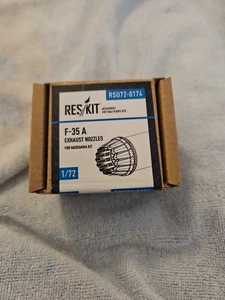 Reskit RSU72-0174 1:72 F-35 A boquillas de escape para kit Hasegawa - Imagen 1 de 2