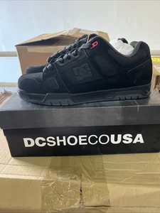 Dc Shoes Black/Grey/Red Mens 12.5 - Picture 1 of 7