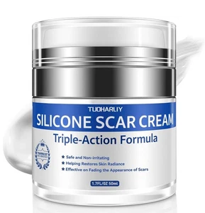 Scar Cream, Silicone Scar Gel, Advanced Scar Removal Cream - Picture 1 of 5