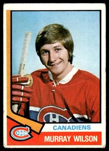 1974-75 O-Pee-Chee de colección opc Hockey Murray Wilson Montreal Canadiens #359 - Imagen 1 de 2