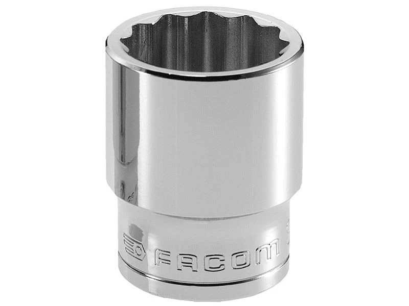 Facom Bi-hexagon Socket 1/2in Drive 15mm FCMS15