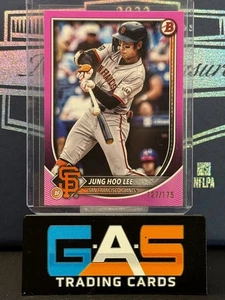 2025 Bowman - Jung-Hoo Lee #90 Pink /175 Giants - Picture 1 of 2