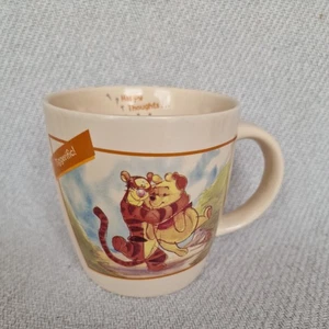Official Disney Store Winnie The Pooh & Tigger mug. tiggerific! happy thoughts - Picture 1 of 6