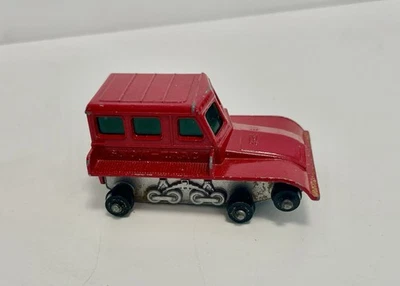 Caja de cerillas Lesney vintage n.º 35 Snow-Trac Foto 1 de 4